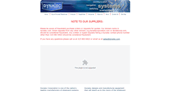 Desktop Screenshot of dynalec.com